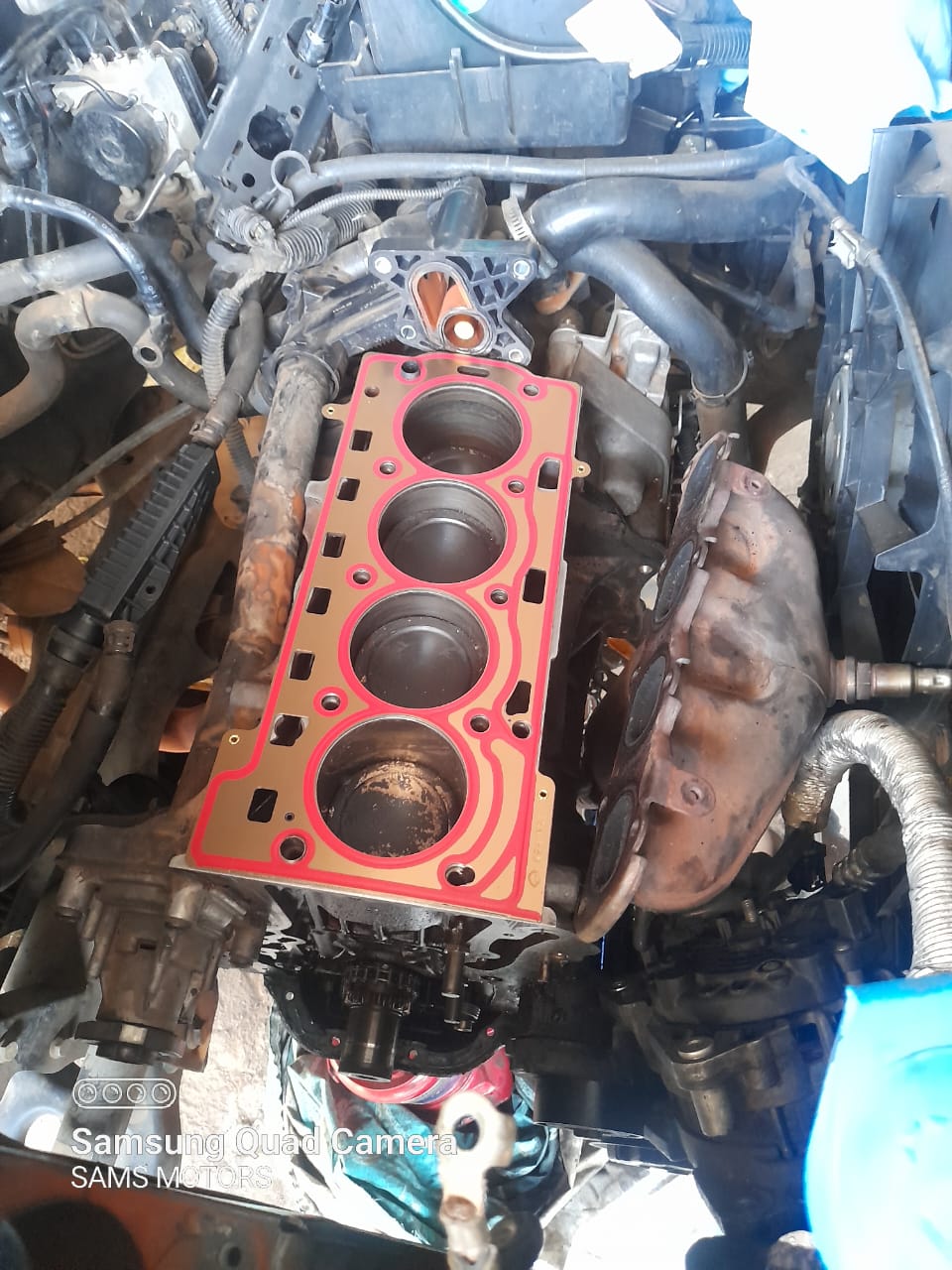 Timing belt replacement